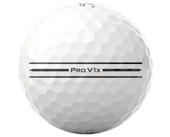 Titleist 2025 Pro V1x Enhanced Alignment White (12-ball pack)