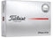 Titleist 2025 Pro V1x Enhanced Alignment White (12-ball pack)