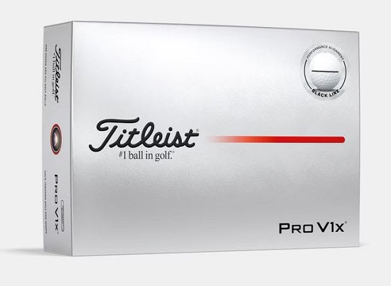 TITLEIST 2025 Pro V1x Golf Balls (12-ball pack)
