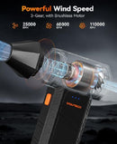 WOLFBOX MF50 Electric Air Duster-110000RPM