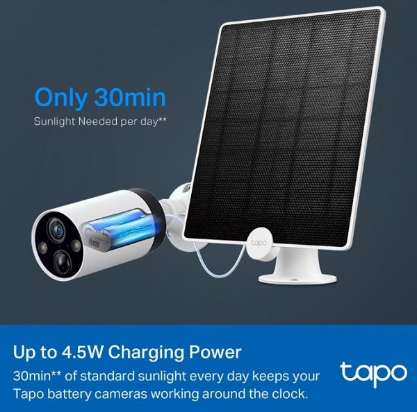 TP-Link Tapo A200 Solar Panel 4.5W Micro-USB Solar Panel