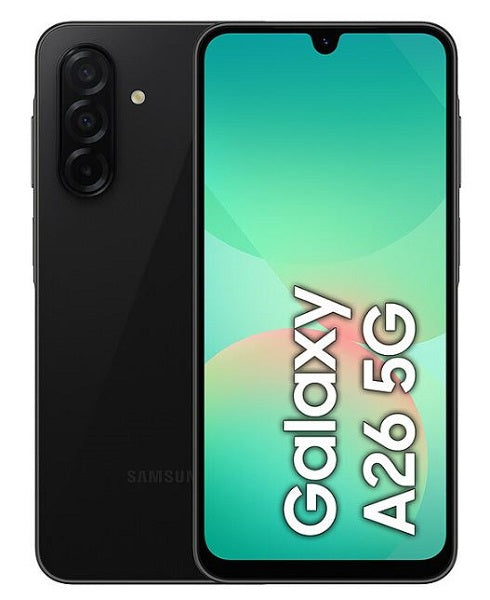 Samsung Galaxy A26 5G (SM-A266B/DS) Dual SIM 6GB RAM 128GB Black