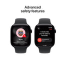 Apple Watch Series 11 46mm Jet Black Aluminium Case GPS Sport Band (M/L)