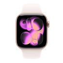 Apple Watch Series 11 42mm Aluminium Case GPS Sport Band Rose Gold (S/M)