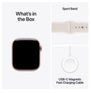 Apple Watch Series 11 42mm Aluminium Case GPS Sport Band Rose Gold (S/M)