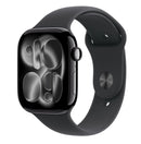 Apple Watch Series 11 46mm Jet Black Aluminium Case GPS Sport Band (M/L)