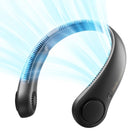 JISULIFE Portable Neck Hands Free Bladeless Fan USB Rechargeable