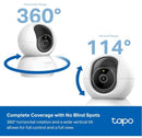 TP-Link Tapo C230 3K 5MP Starlight IR Wi-Fi Pan/Tilt AI Home Security Camera