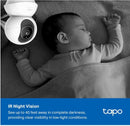 TP-Link Tapo C230 3K 5MP Starlight IR Wi-Fi Pan/Tilt AI Home Security Camera