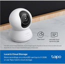 TP-Link Tapo C230 3K 5MP Starlight IR Wi-Fi Pan/Tilt AI Home Security Camera