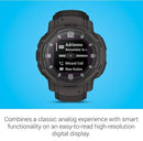 Garmin Instinct Crossover Solar Smartwatch 45mm - Graphite