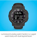 Garmin Instinct Crossover Solar Smartwatch 45mm - Graphite