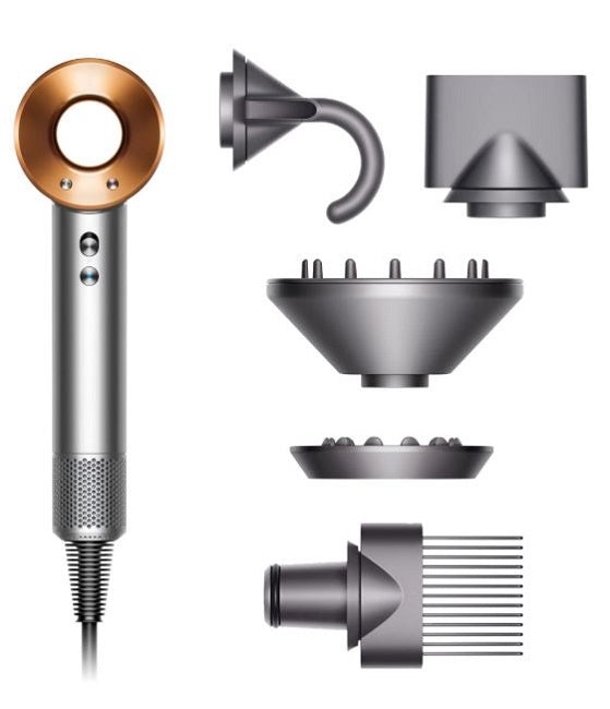 Dyson Supersonic Hair Dryer Nickel Copper