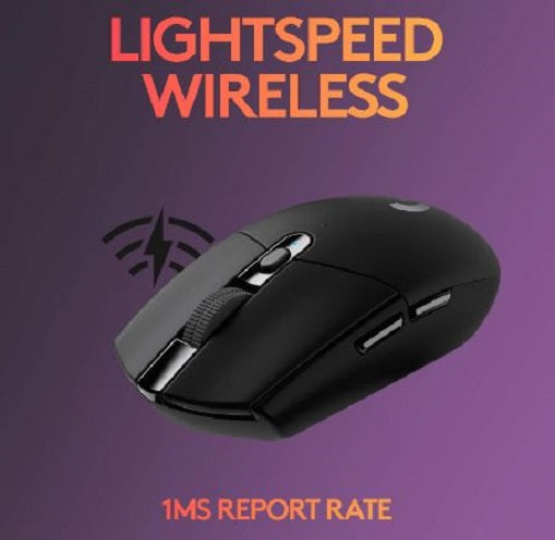 Logitech G305 LIGHTSPEED Wireless Gaming Mouse Black