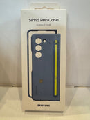 Samsung Galaxy Z Fold5 Slim Standing Cover with S-Pen - Blue
