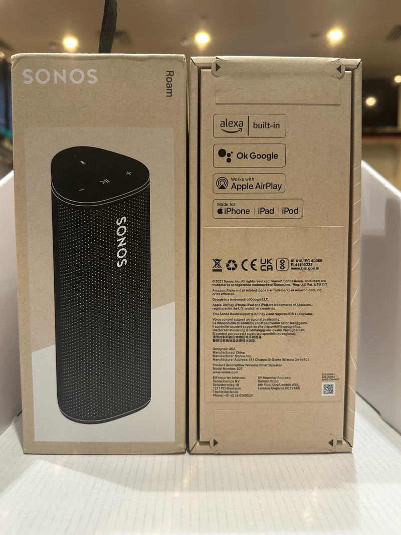 Sonos Roam Portable Bluetooth and WiFi Speaker