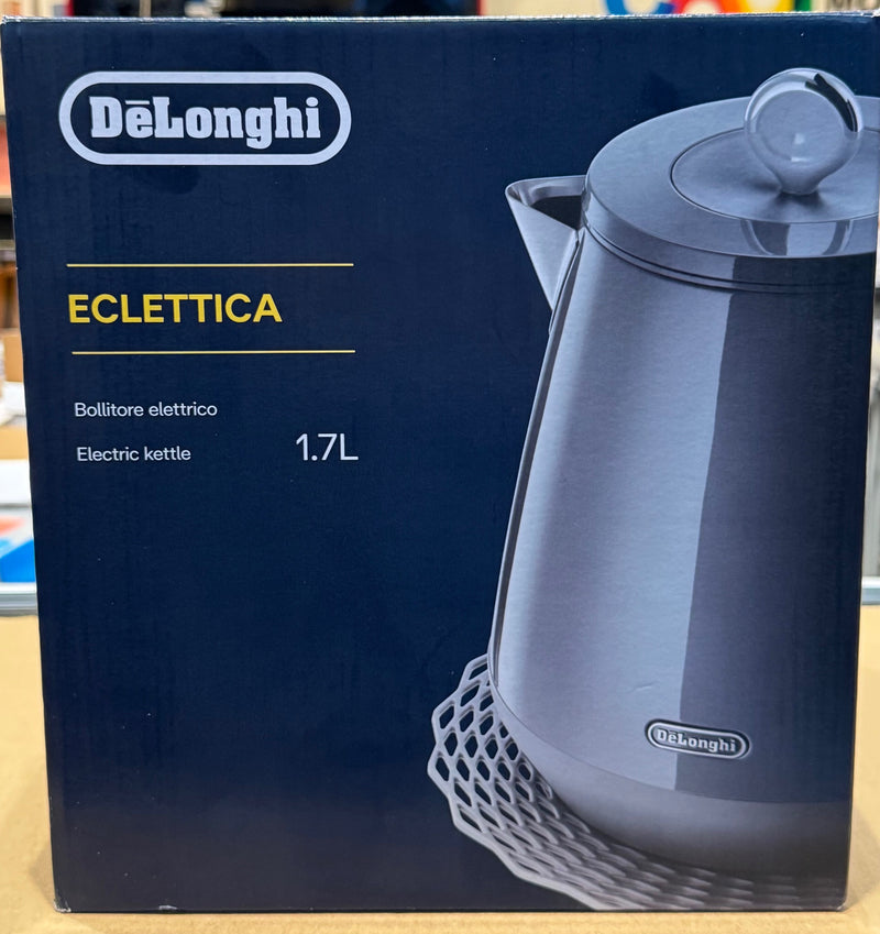 Delonghi Eclettica Kettle Graceful Grey 1.7L