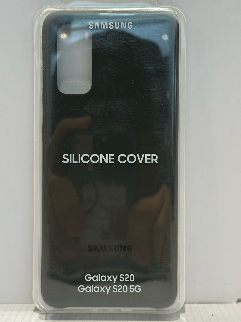 Samsung Galaxy S20 Samsung Silicone Cover + Free Screen Protector