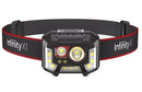 Infinity X1 1000L Dual Power Rechargeable Headlamp 3 Pack