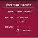 Lavazza A Modo Mio Espresso INTENSO 16 X Coffee Capsules