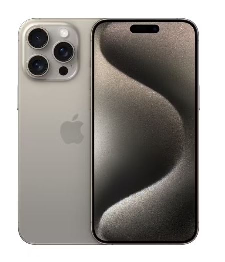 iphone 15 pro max natural titanium