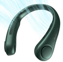 JISULIFE Portable Neck Hands Free Bladeless Fan USB Rechargeable