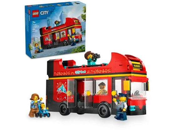 LEGO City 60407 Red Double-decker Sightseeing Bus