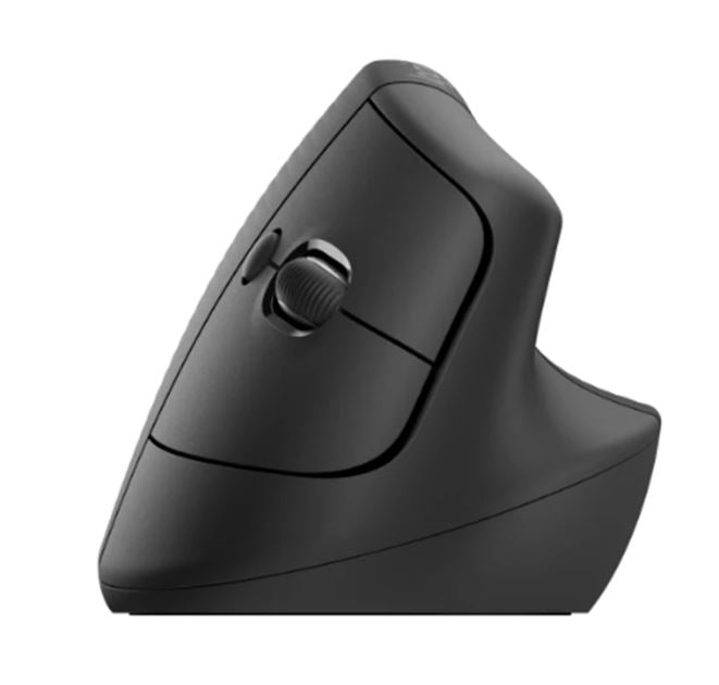 Logitech Lift Vertical Ergonomic Wireless Mouse Graphite