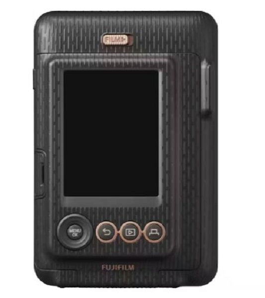 Instax Mini LiPlay Instant Camera Elegant Black (Films are not Included)