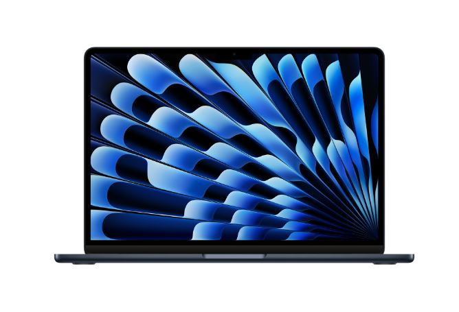 MacBook Air M3 in Midnight color