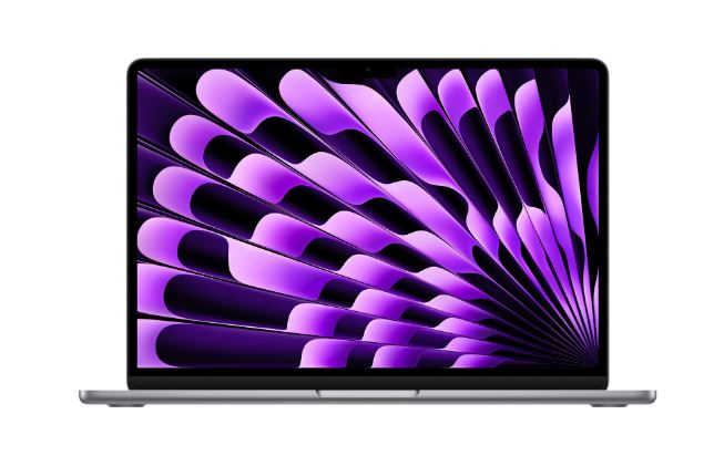MacBook Air M3 in Space Grey color