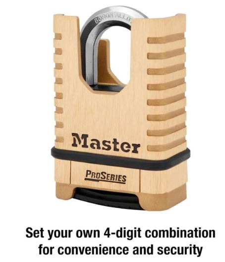 Master Lock Combination Padlock 57mm