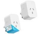 meross Mini Smart Plug with Energy Monitor WiFi Outlet Socket 10A - 2 Pack
