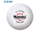 Nittaku 3-Star Premium Clean (1 Dozen Table Tennis balls)