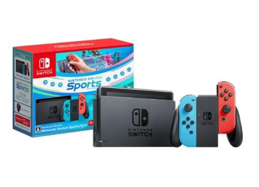 NINTENDO SWITCH V2 with Sports and 3 months Membership NEON