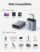 UGREEN USB C to USB Adapter 10Gbps, 2 Pack Type A Female to Type C Male Adaptor