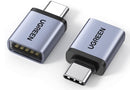 UGREEN USB C to USB Adapter 10Gbps, 2 Pack Type A Female to Type C Male Adaptor