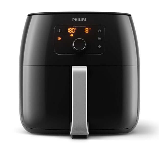 Philips Premium Airfryer XXL HD9651/91 with digital display for healthy frying with less oil.