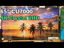 Samsung 65" Crystal UHD 4K CU7000