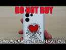 Samsung Galaxy S24 Ultra FlipSuit case Genuine - White