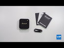 Marshall Willen Portable Bluetooth Speaker (Black and Brass)