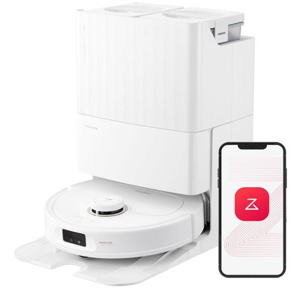 Roborock Qrevo MaxV Robot Vacuum Cleaner White