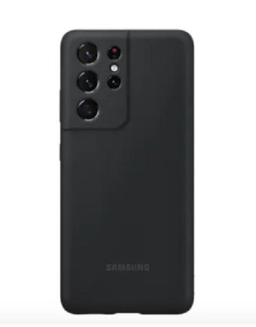 Samsung Galaxy S21 Ultra Silicone Cover - Black