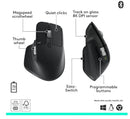 Logitech MX Master 3S – Bluetooth Edition Graphite