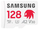 Samsung Pro Plus Sonic Knuckles microSD Class 10 UHS-III U3 V30 A2 128GB