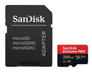 SanDisk Extreme Pro microSDXC Memory Card 256GB 200MB/S / 140MB/s