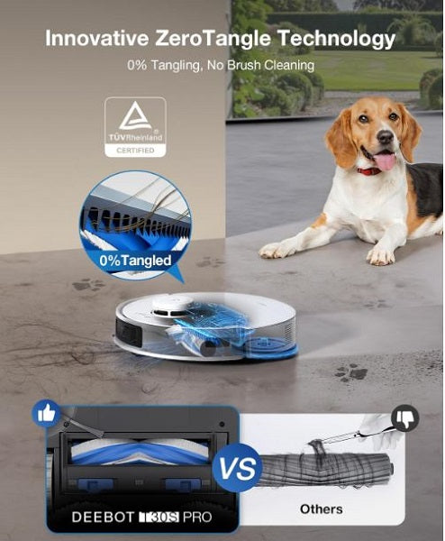 Ecovacs DEEBOT T30S PRO White Robot Vacuum & Mop White