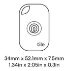 Life360 Tile Pro Black/White - 2 Pack