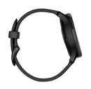 Garmin vivomove Trend Hybrid Smartwatch Slate Stainless Steel Bezel with Black