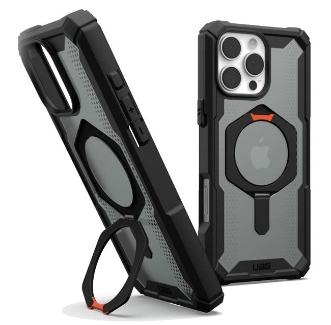 UAG Plasma XTE MagSafe Case for iPhone 16 Pro Black/Orange